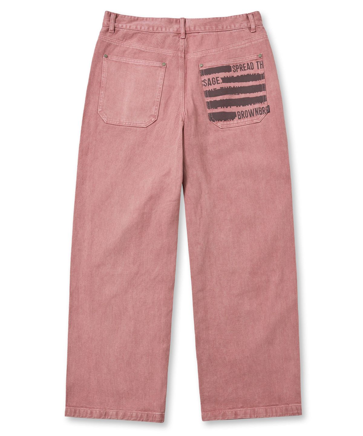 브라운브레스(BROWNBREATH) DOUBLE KNEE BALLON PANTS - INDY PINK