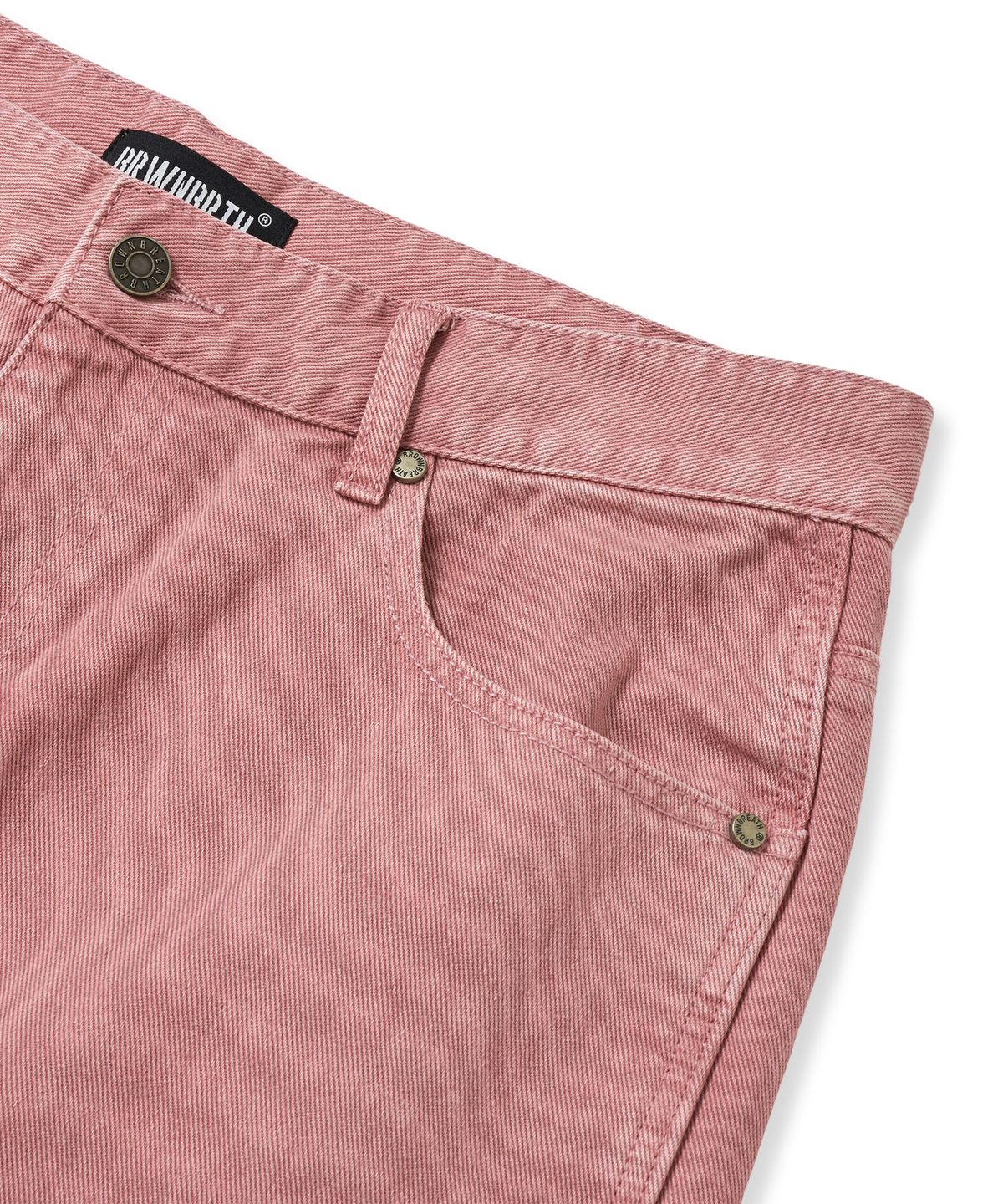 브라운브레스(BROWNBREATH) DOUBLE KNEE BALLON PANTS - INDY PINK