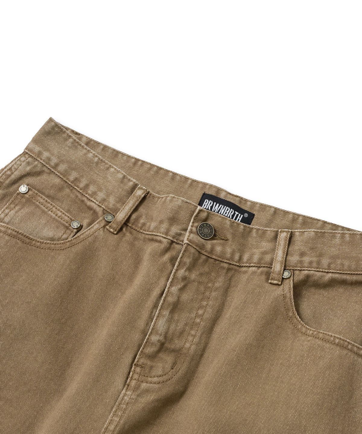 브라운브레스(BROWNBREATH) DOUBLE KNEE BALLON PANTS - BEIGE