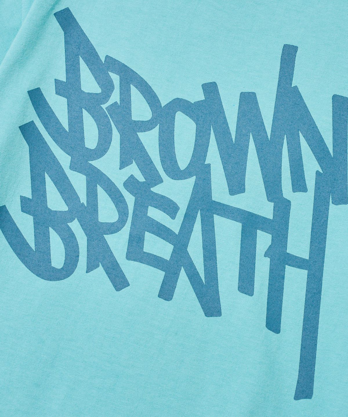 브라운브레스(BROWNBREATH) W TAG CROP TEE - MINT
