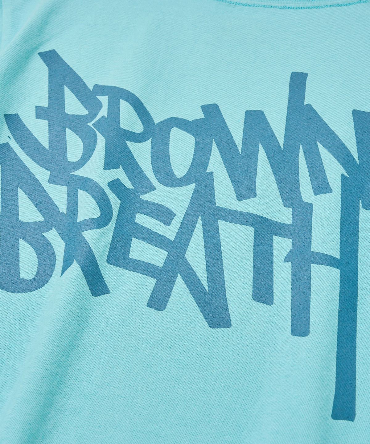 브라운브레스(BROWNBREATH) W TAG CROP TEE - MINT