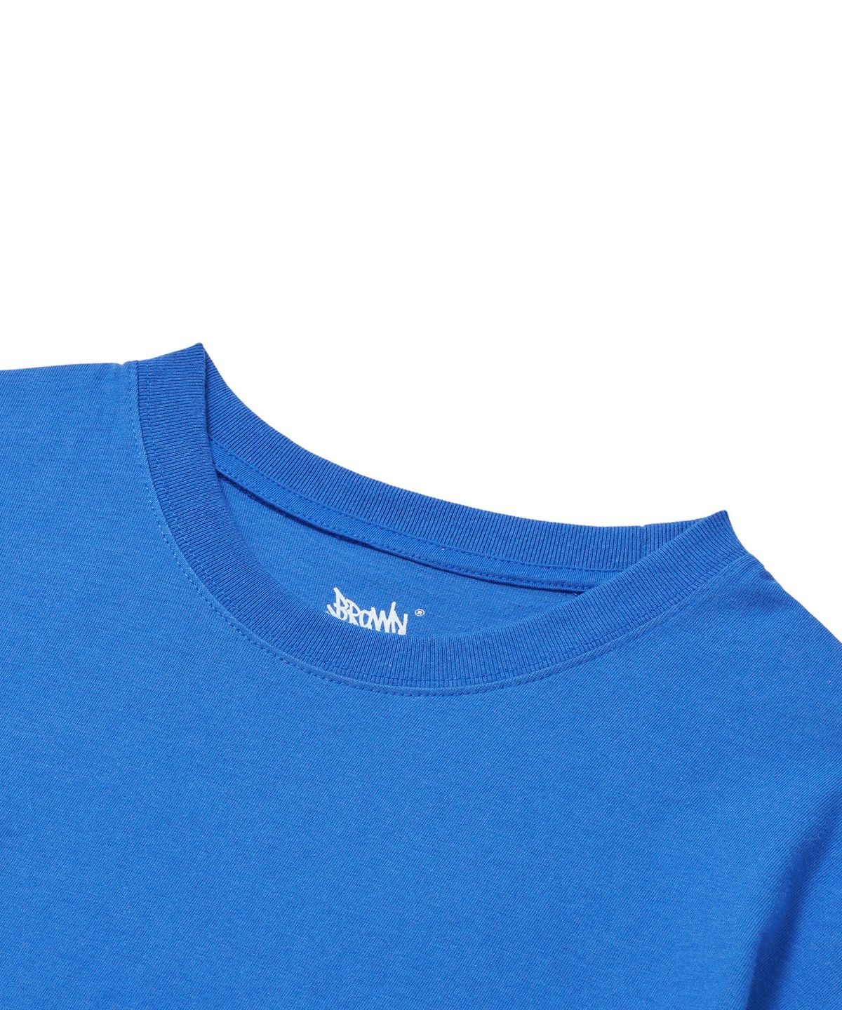 브라운브레스(BROWNBREATH) TAG TEE - BLUE
