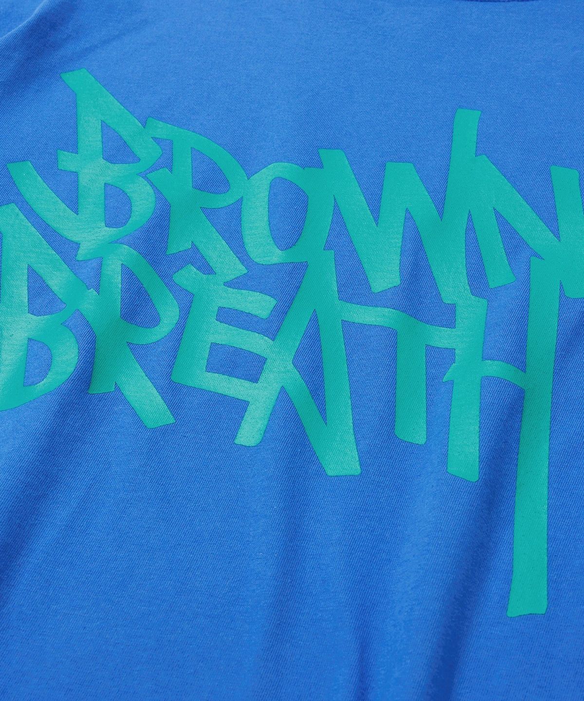 브라운브레스(BROWNBREATH) TAG TEE - BLUE