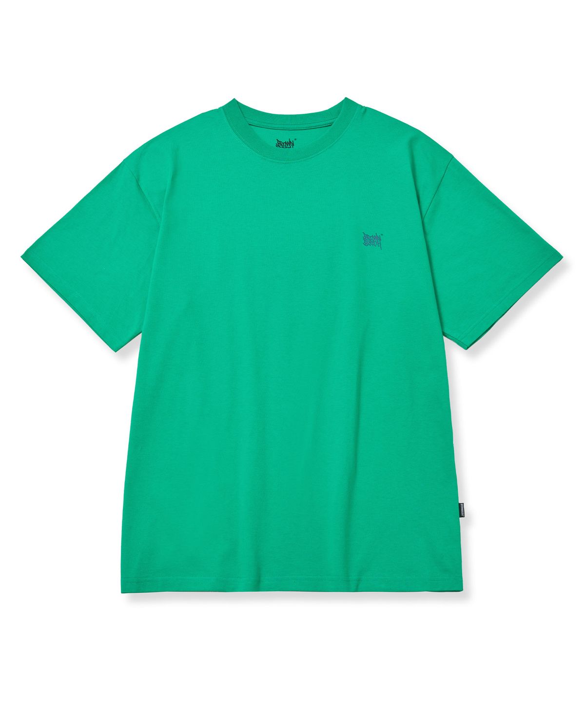 브라운브레스(BROWNBREATH) TAG TEE - BLUE GREEN