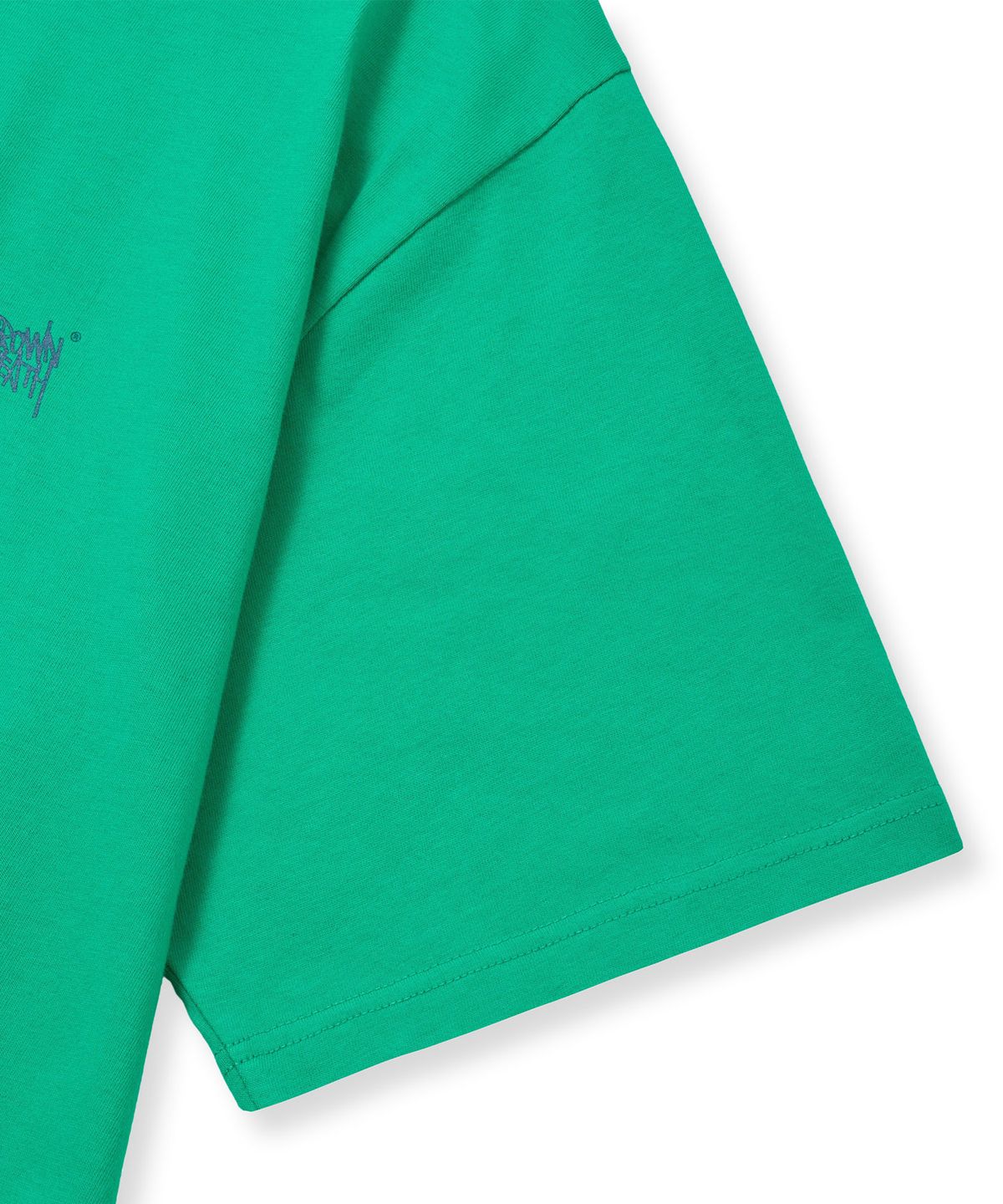 브라운브레스(BROWNBREATH) TAG TEE - BLUE GREEN