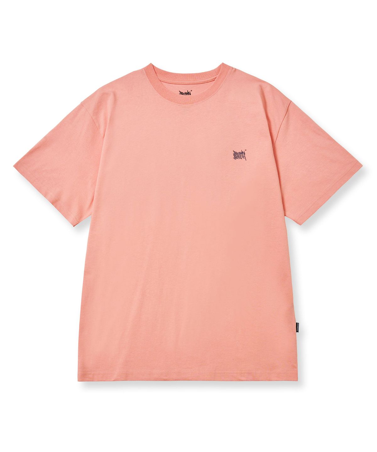 브라운브레스(BROWNBREATH) TAG TEE - INDY PINK