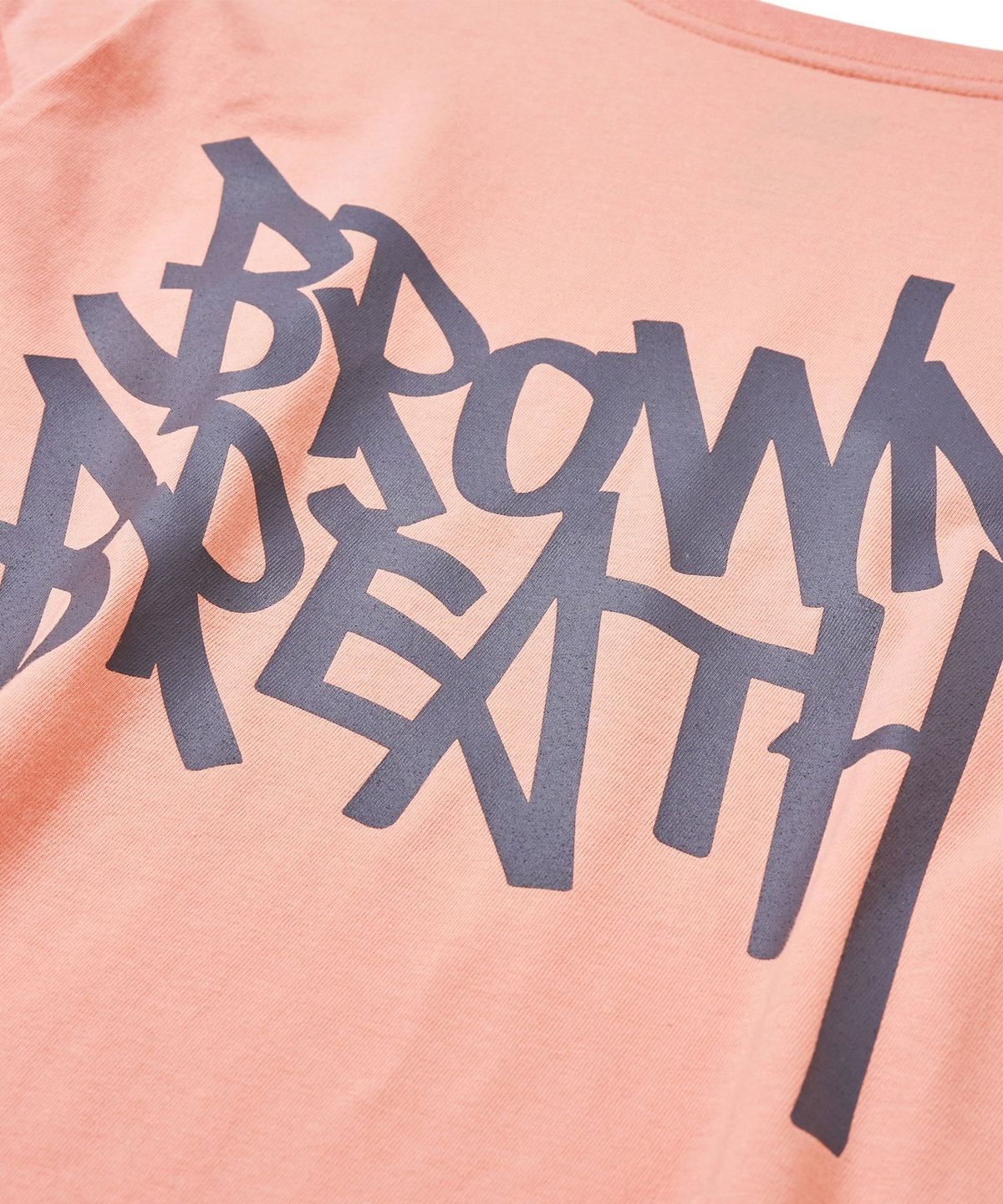 브라운브레스(BROWNBREATH) TAG TEE - INDY PINK