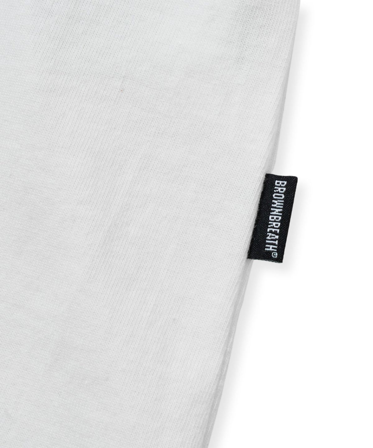 브라운브레스(BROWNBREATH) TAG TEE - OFF WHITE