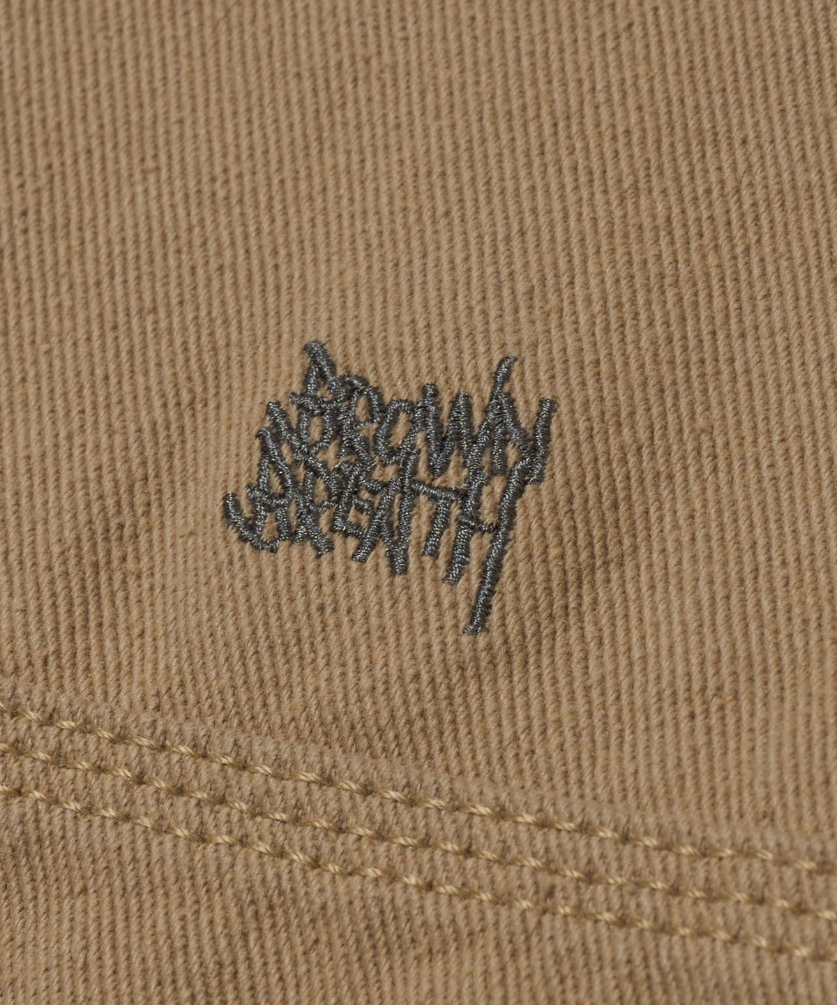 브라운브레스(BROWNBREATH) TAG STUD WORK JACKET - BEIGE