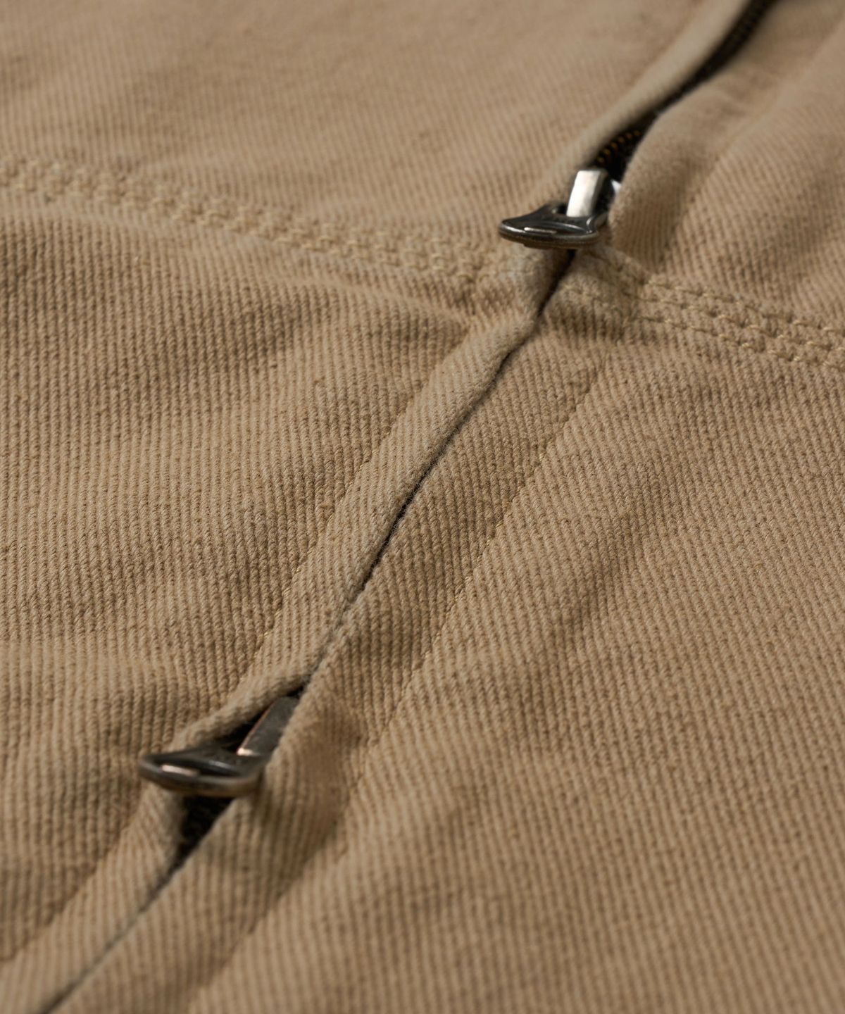 브라운브레스(BROWNBREATH) TAG STUD WORK JACKET - BEIGE