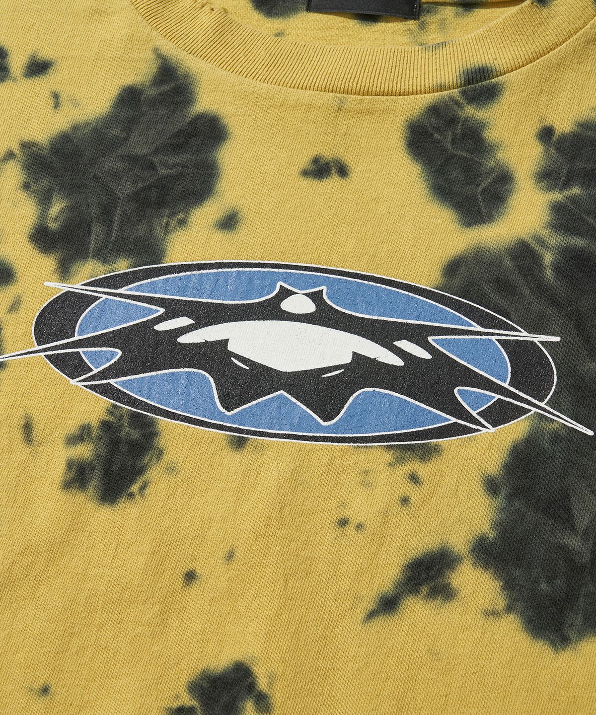 리베레(LIBERE) LOGO TYE-DYE T-SHIRT / YELLOW