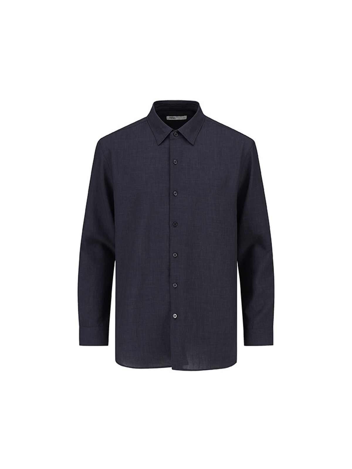 에디션(EDITION) 남성) 어위크 솔리드 긴팔 셔츠_NNF2WC1991