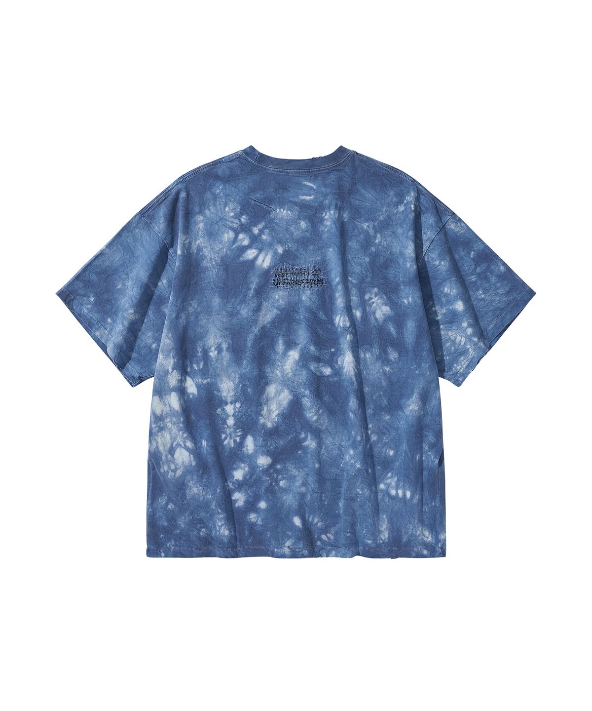 리베레(LIBERE) LOGO TYE-DYE T-SHIRT / BLUE