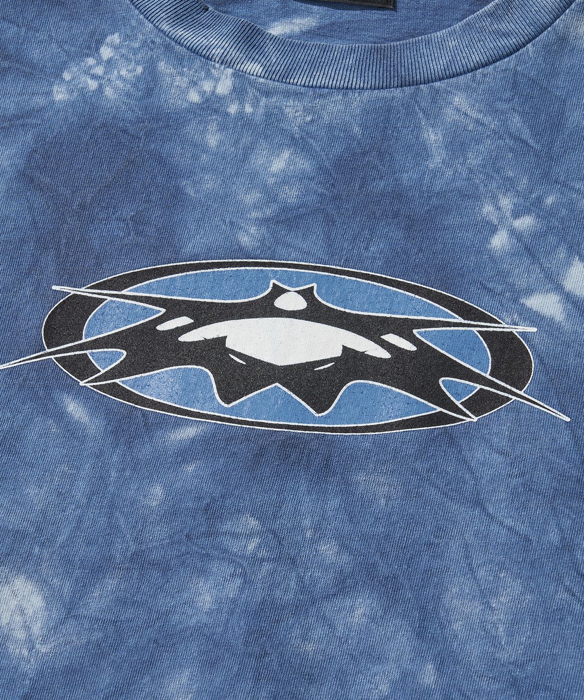 리베레(LIBERE) LOGO TYE-DYE T-SHIRT / BLUE