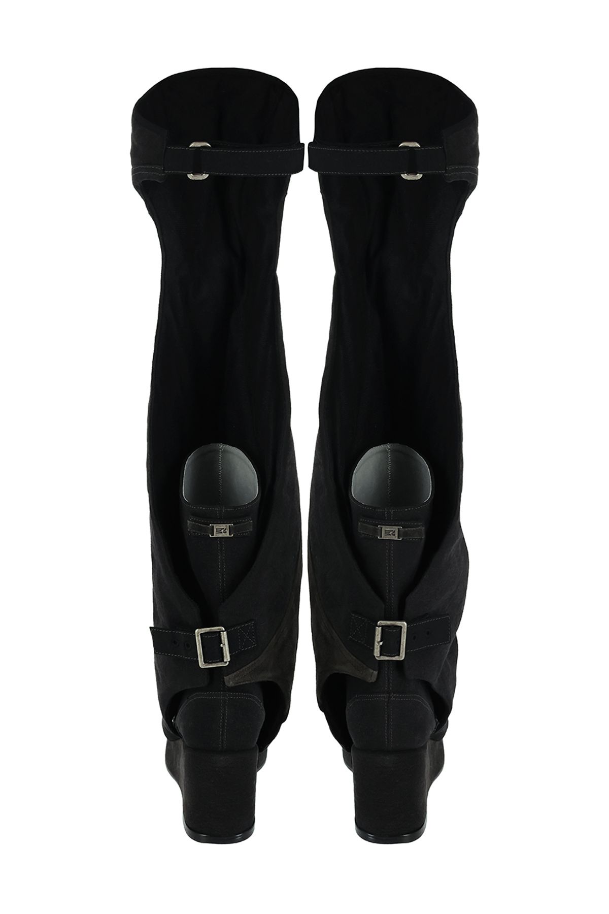 포트리스(4TRESS) PADDED LAYERING KNEE-HIGH BOOTS 01 BLACK