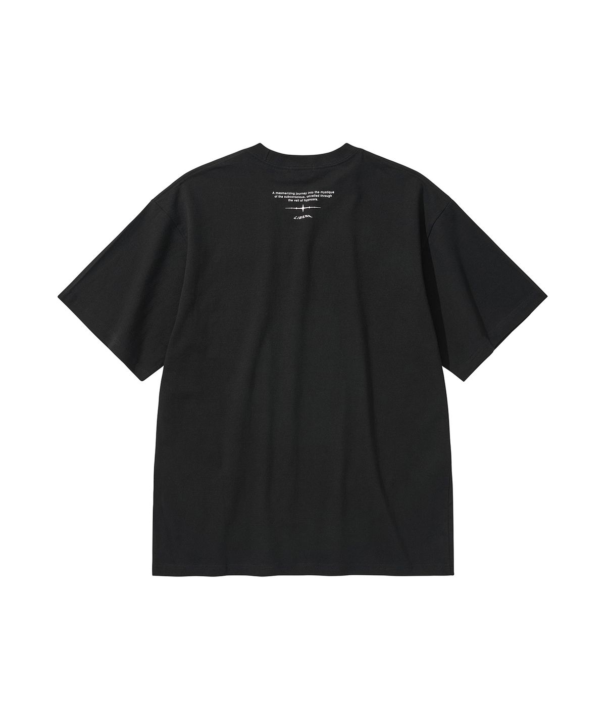 리베레(LIBERE) MESSAGE T-SHIRT / BLACK