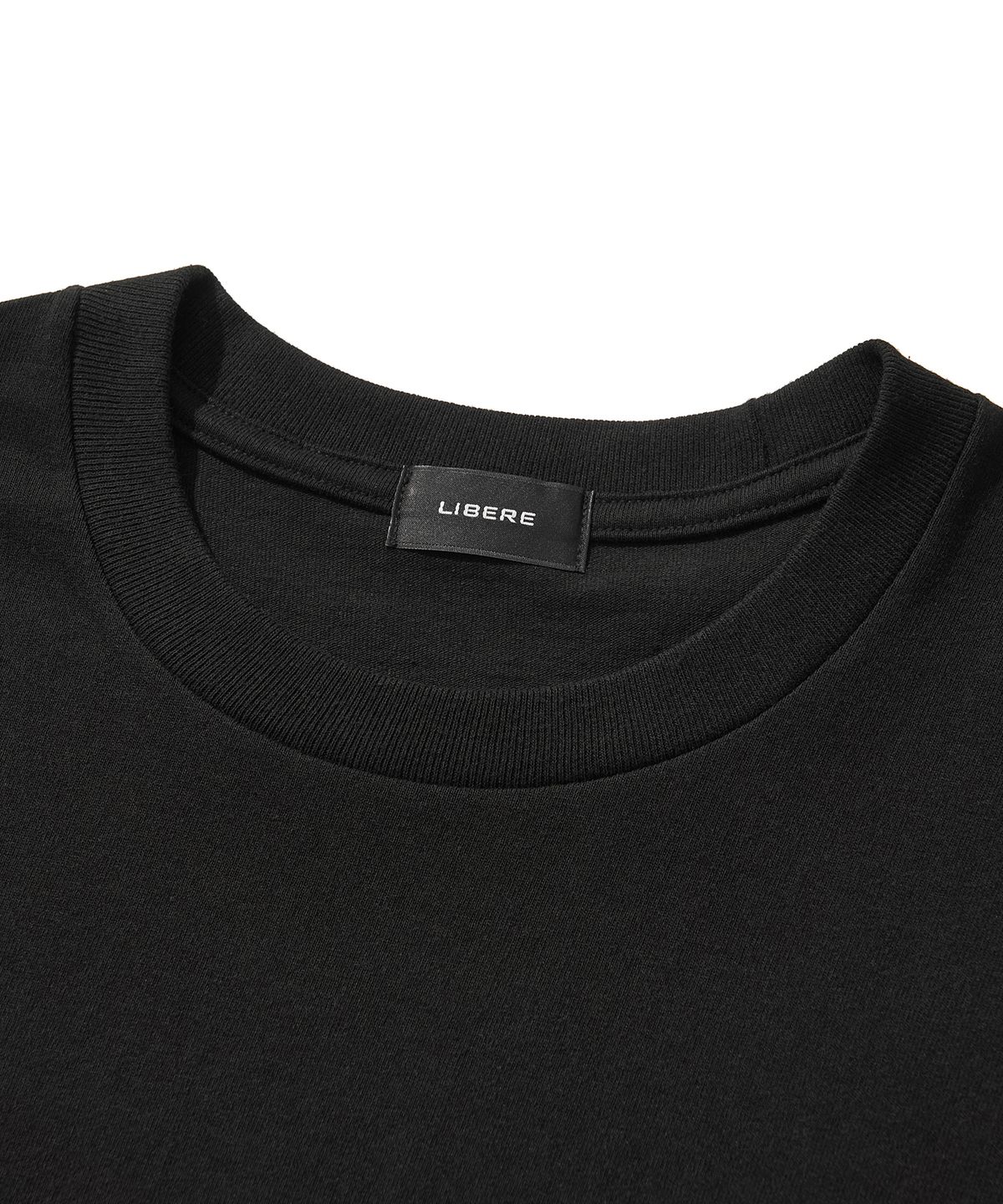 리베레(LIBERE) MESSAGE T-SHIRT / BLACK