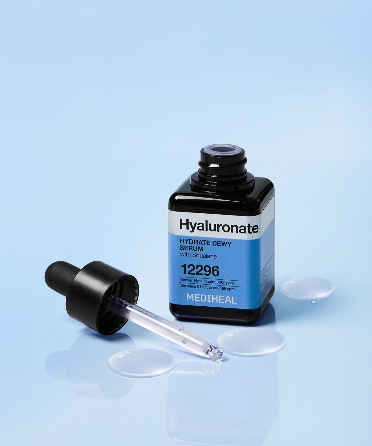 메디힐(MEDIHEAL) [2개] 히알루론산 수분 밀도 세럼 40ml+40ml (세럼 4ml 추가 증정)