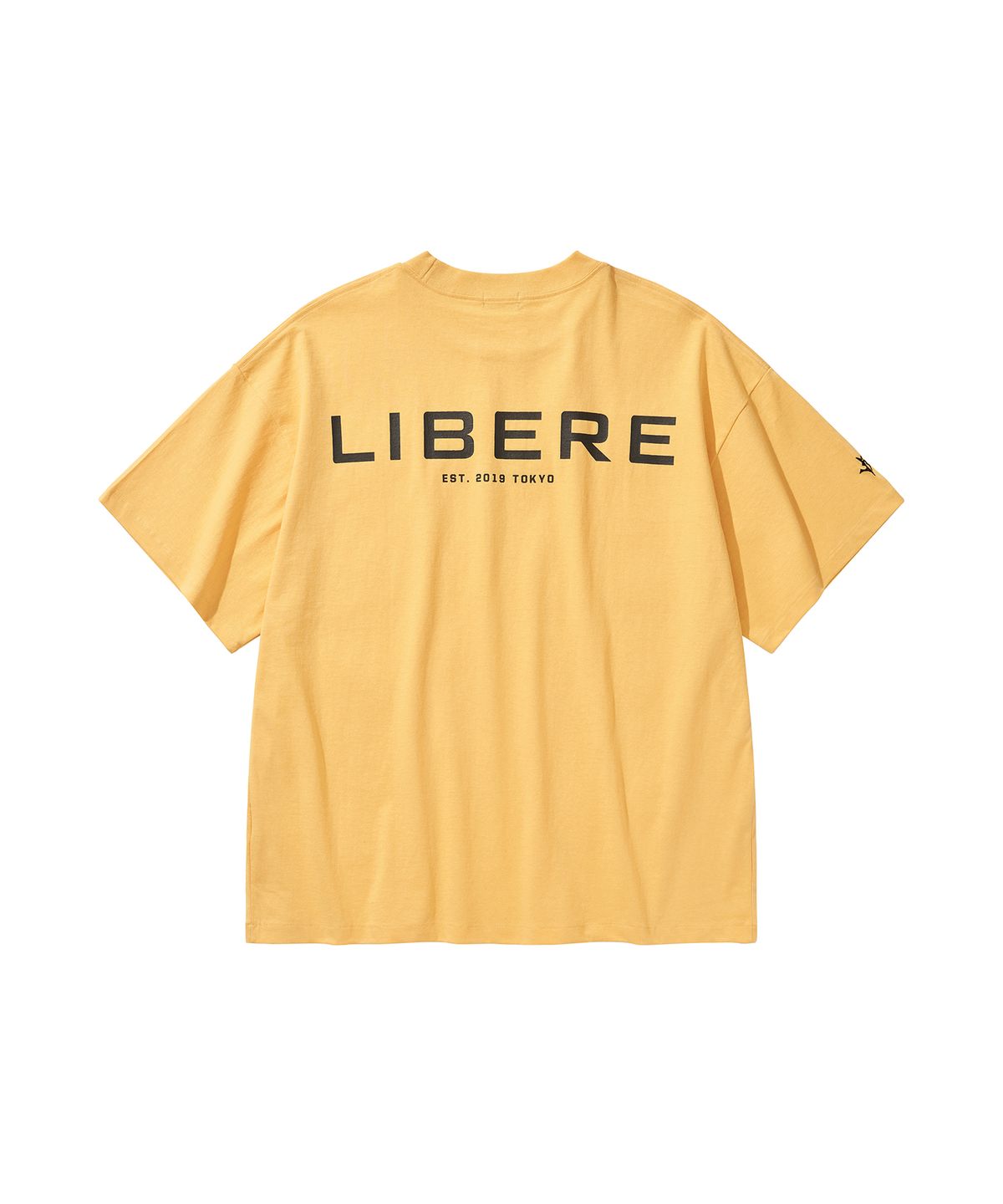 리베레(LIBERE) LIBERE LOGO T-SHIRT / PALE GOLD
