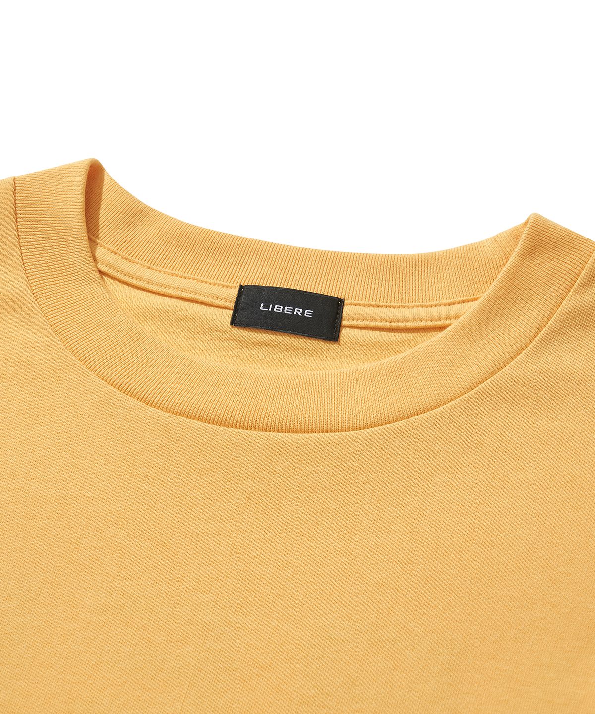 리베레(LIBERE) LIBERE LOGO T-SHIRT / PALE GOLD