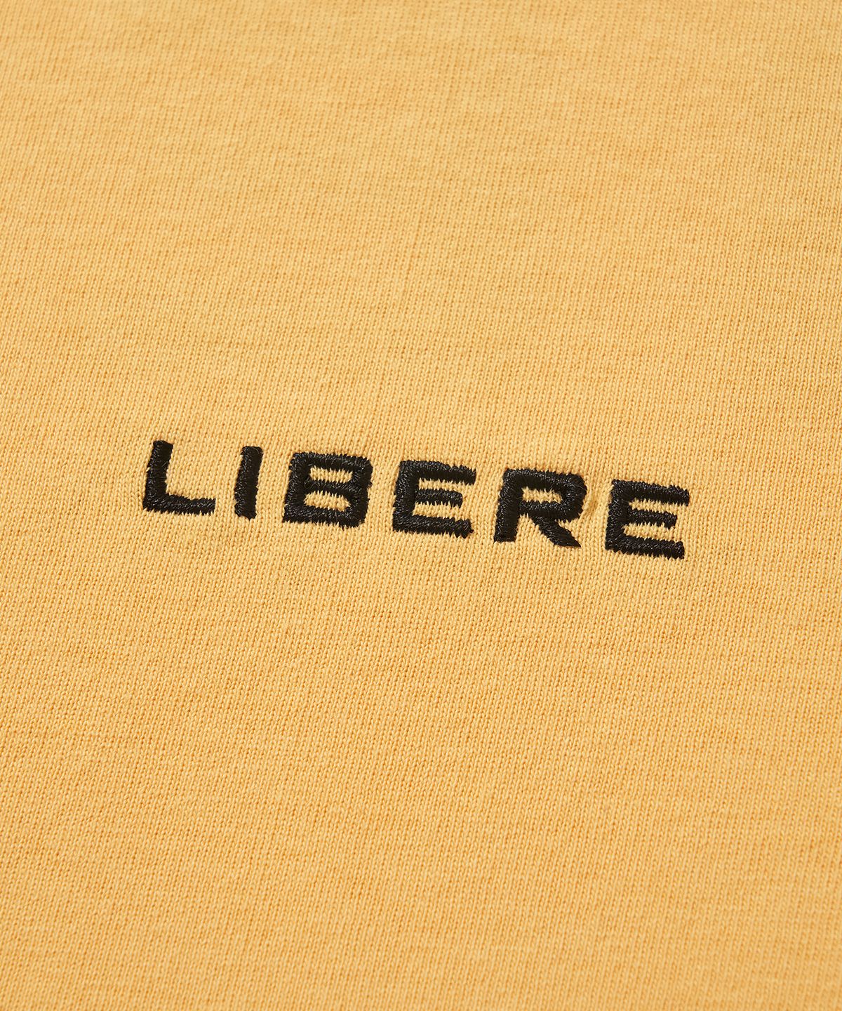 리베레(LIBERE) LIBERE LOGO T-SHIRT / PALE GOLD