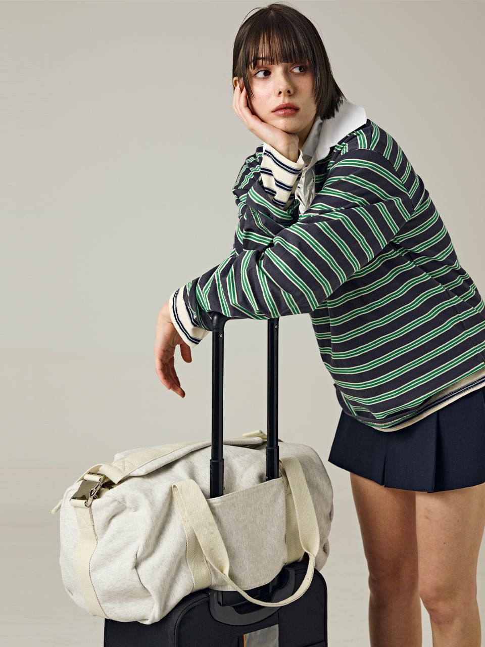 【saladbowls】 410 Travel Bag /追跡付 MUSINSA公式 | SALAD BOWLS 410 Travel Bag [MELANGE]
