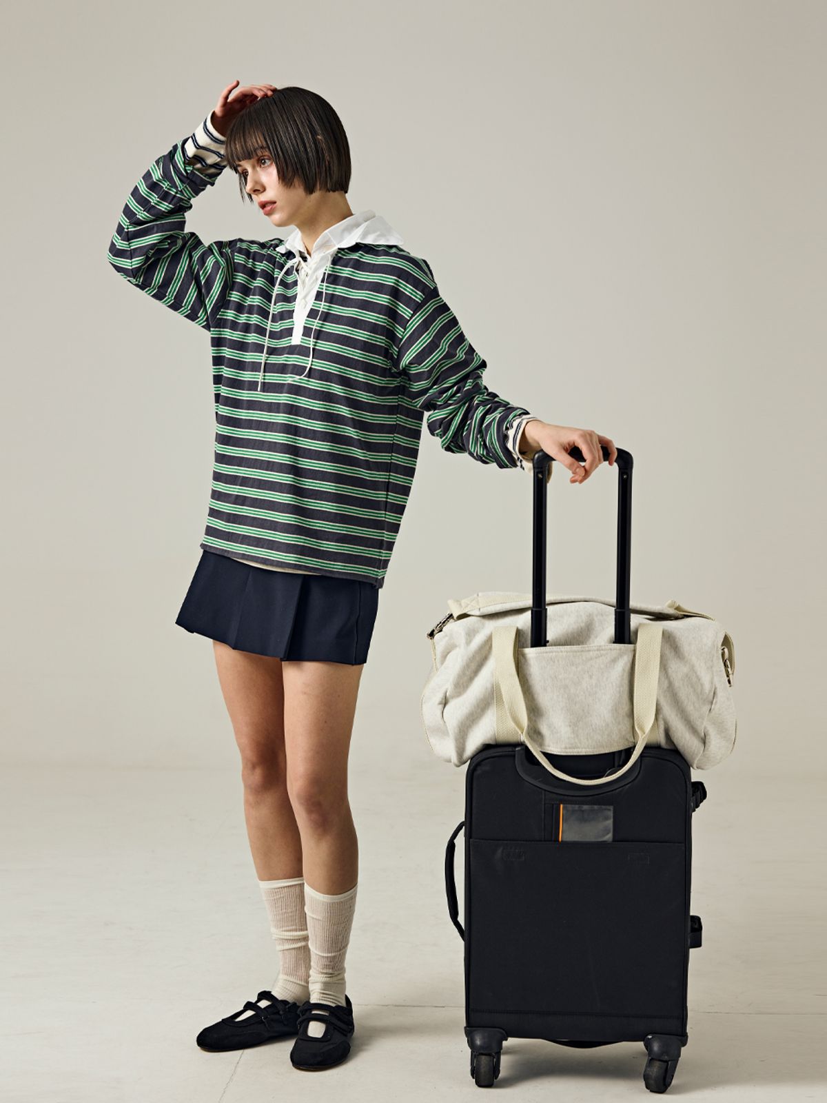 샐볼(SALBOL) 410 Travel Bag [MELANGE]
