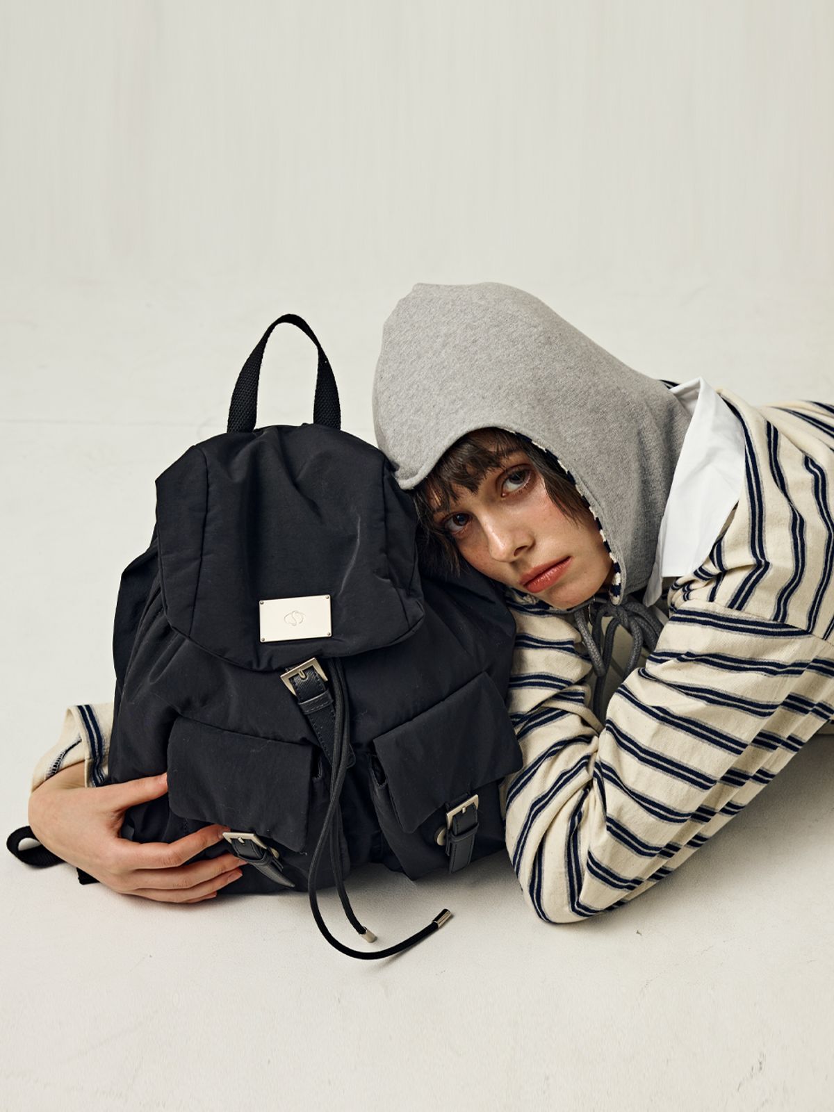 샐볼(SALBOL) CLOUD BACKPACK [BLACK]