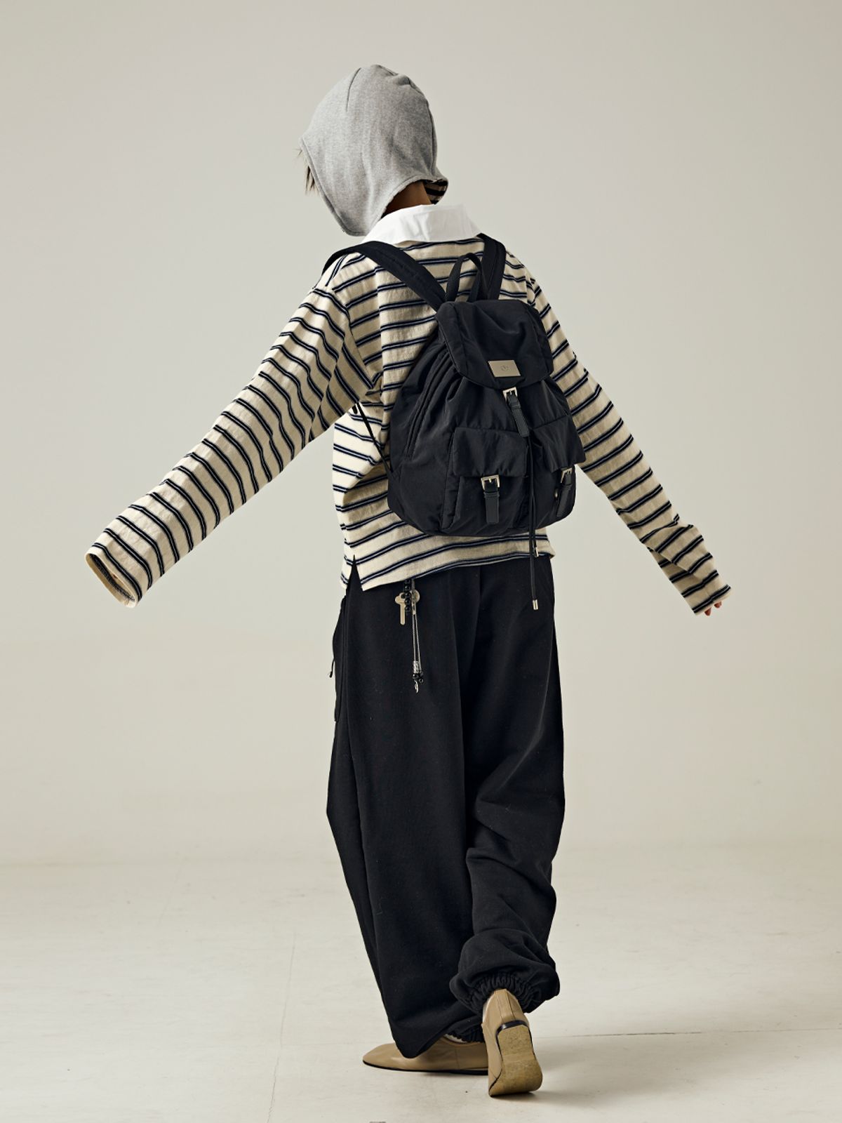 샐볼(SALBOL) CLOUD BACKPACK [BLACK]