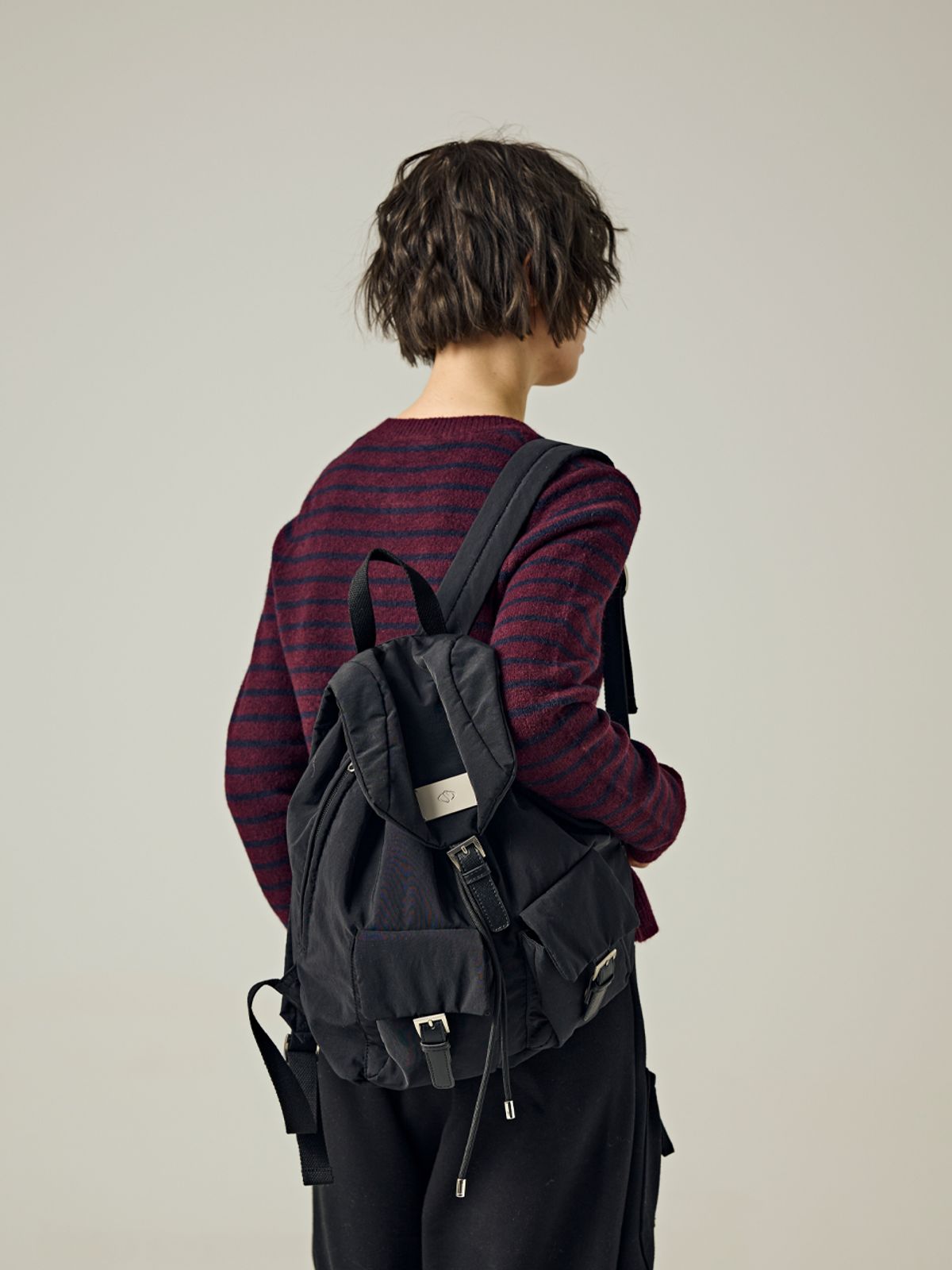 샐볼(SALBOL) CLOUD BACKPACK [BLACK]