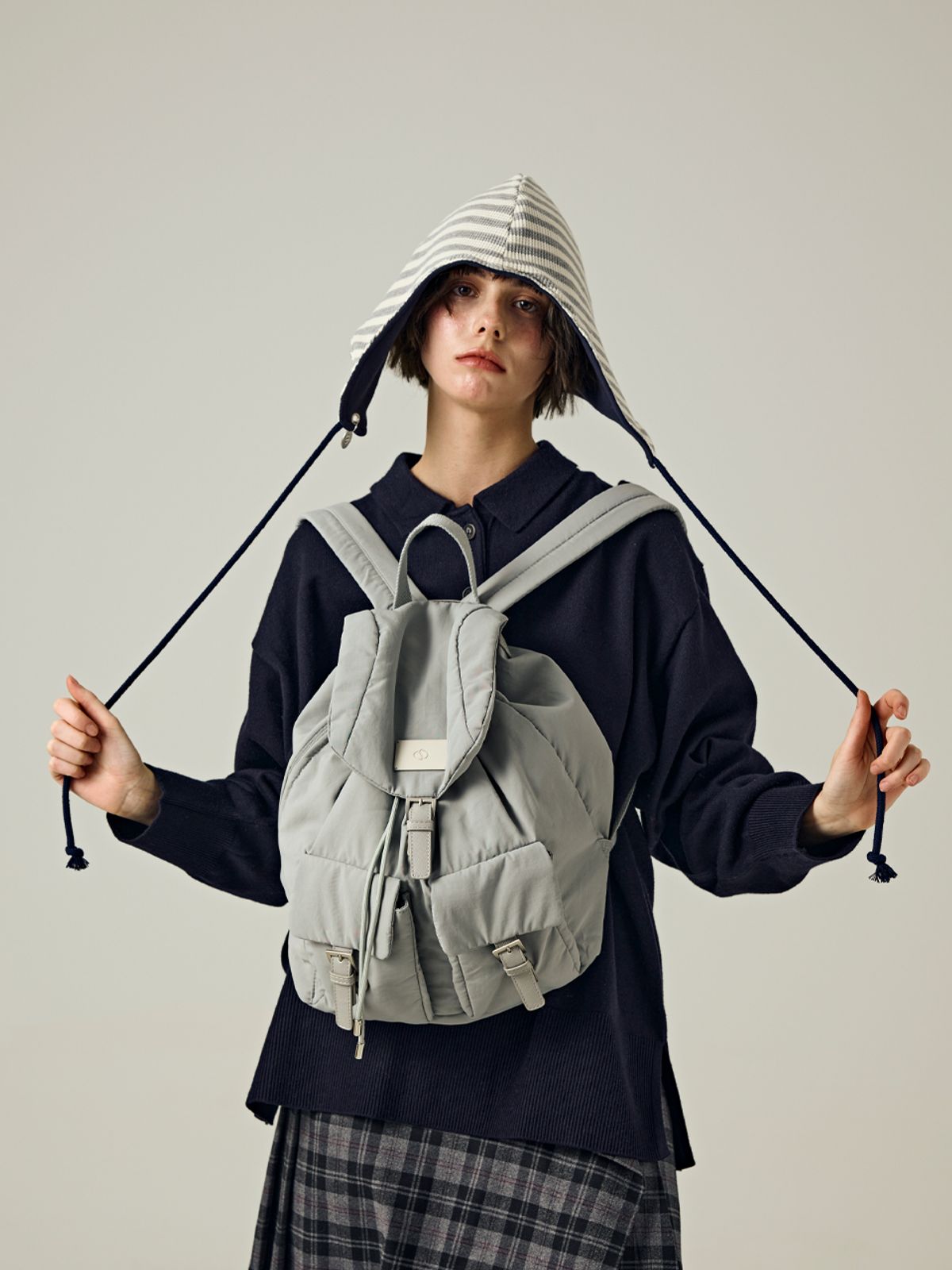 샐볼(SALBOL) CLOUD BACKPACK [GRAY]