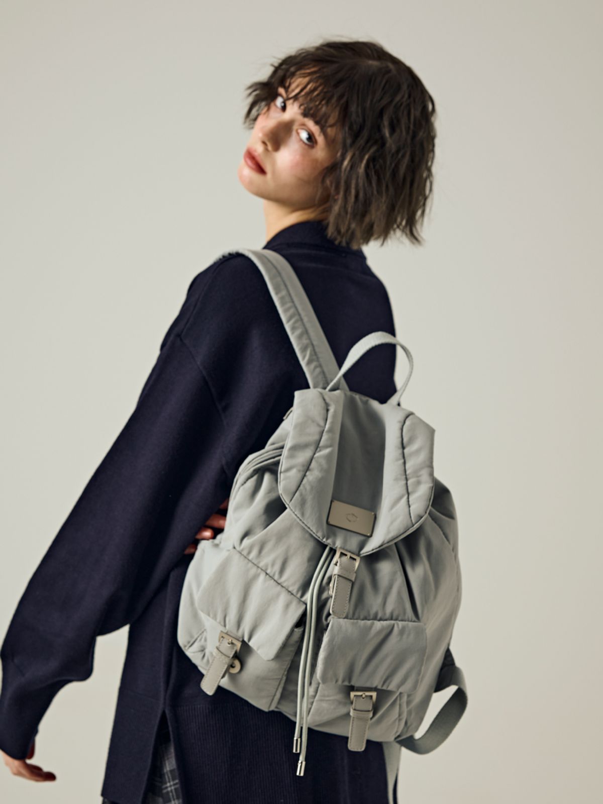 샐볼(SALBOL) CLOUD BACKPACK [GRAY]