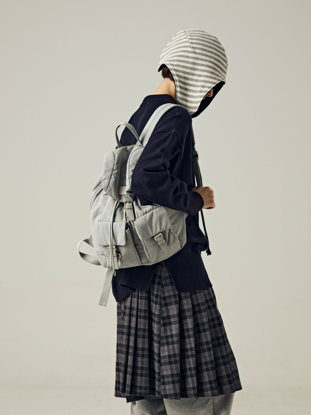 샐볼(SALBOL) CLOUD BACKPACK [GRAY]