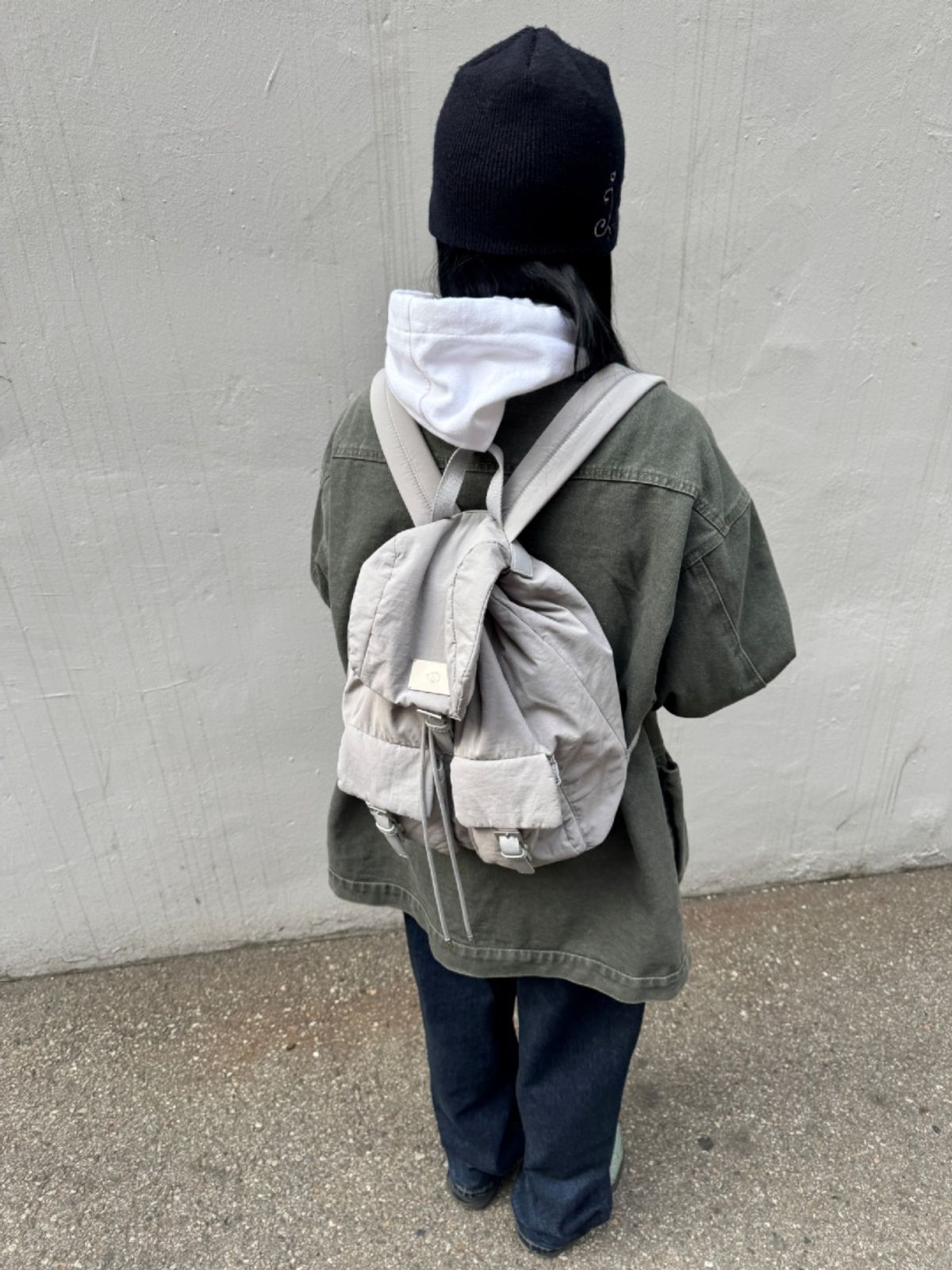 샐볼(SALBOL) CLOUD BACKPACK [GRAY]