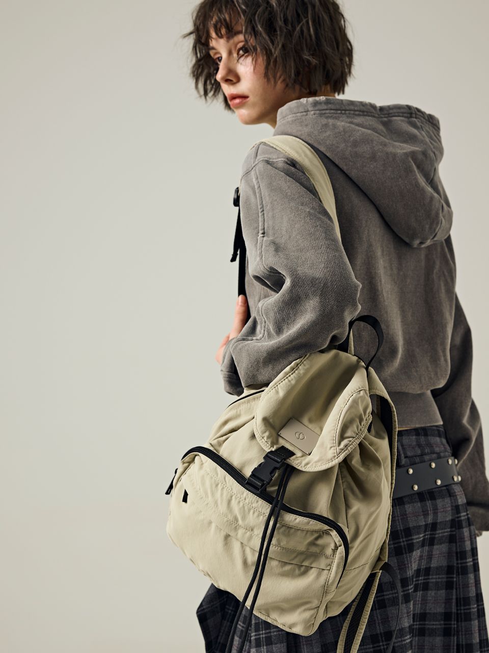 【saladbowls】 CLOUD SMALL BACKPACK /追跡付 MUSINSA | SALAD BOWLS CLOUD SMALL BACKPACK [BEIGE]