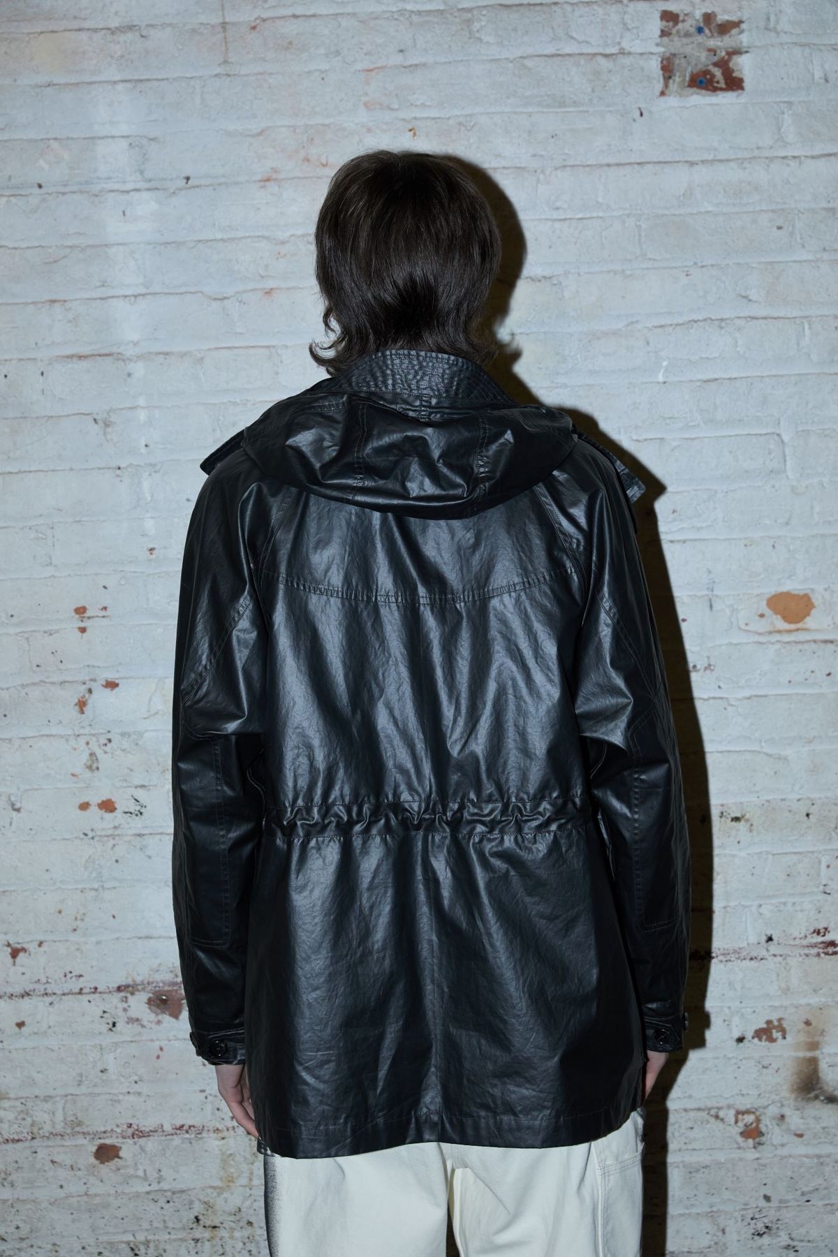 할리데이비슨 컬렉션스®(HARLEY-DAVIDSON COLLECTIONS®) 왁스코팅 파카 _챠콜_HH15103101