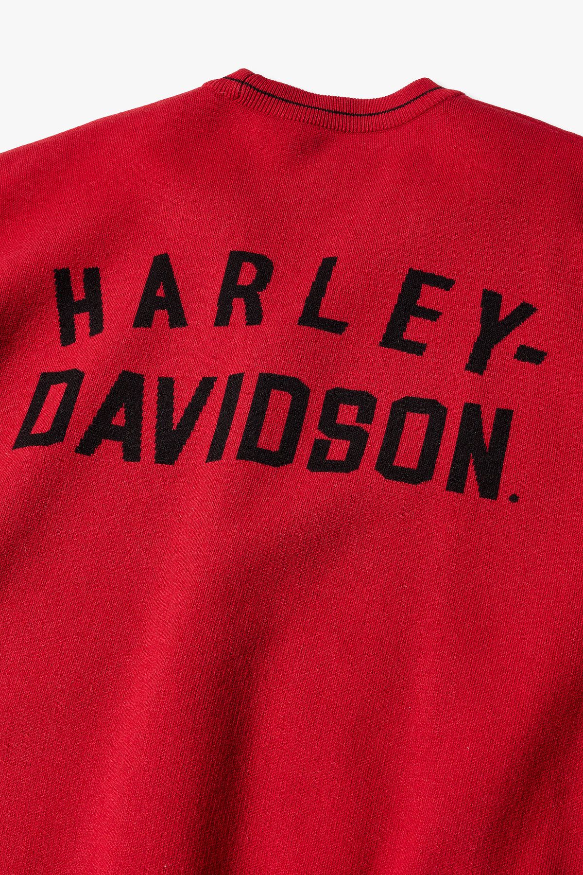 할리데이비슨 컬렉션스®(HARLEY-DAVIDSON COLLECTIONS®) 플랫 트랙 HD 가디건 _레드_HH15112201