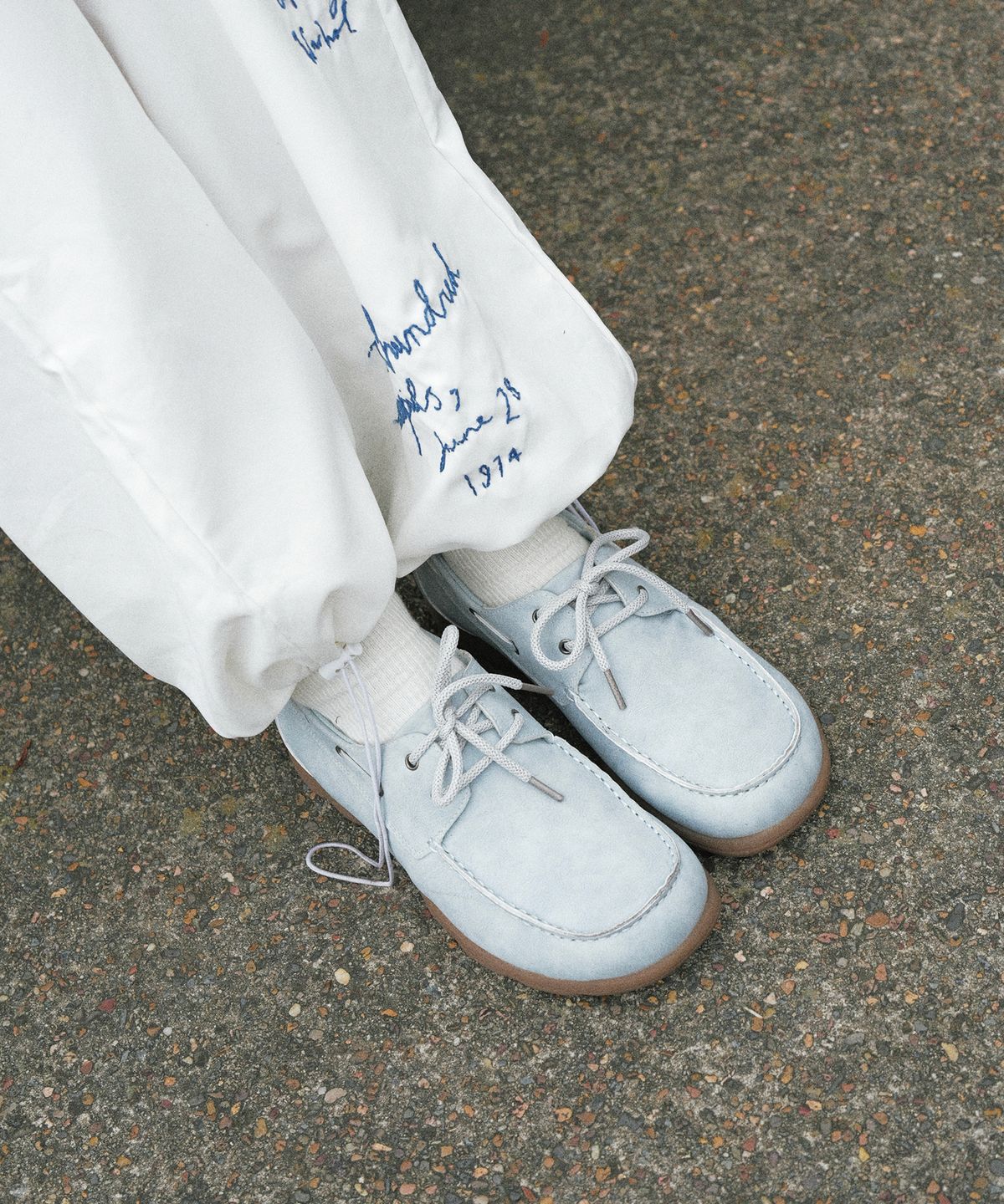 포기무디(FOGGY MOODY) Boat 0019. Cloud Rubber Sole - 4colors