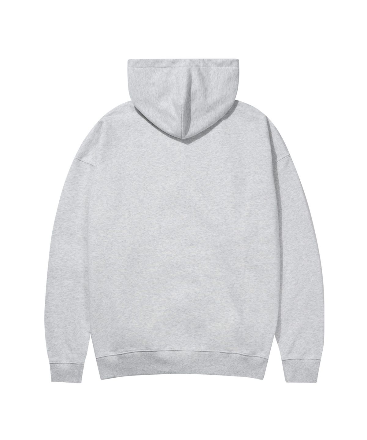스탠즈(STENDS) [M~4XL] 보트 클럽 후드티_화이트 멜란지