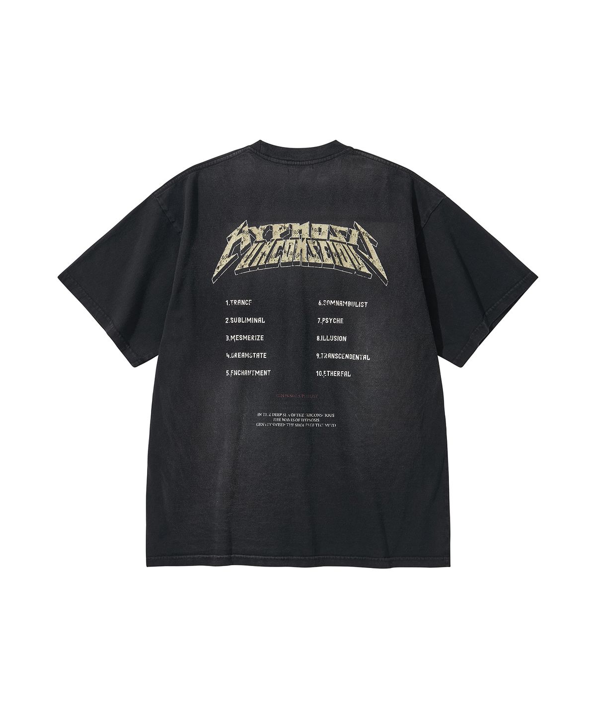 리베레(LIBERE) WHISPERS OF THE UNSEEN T-SHIRT / BLACK