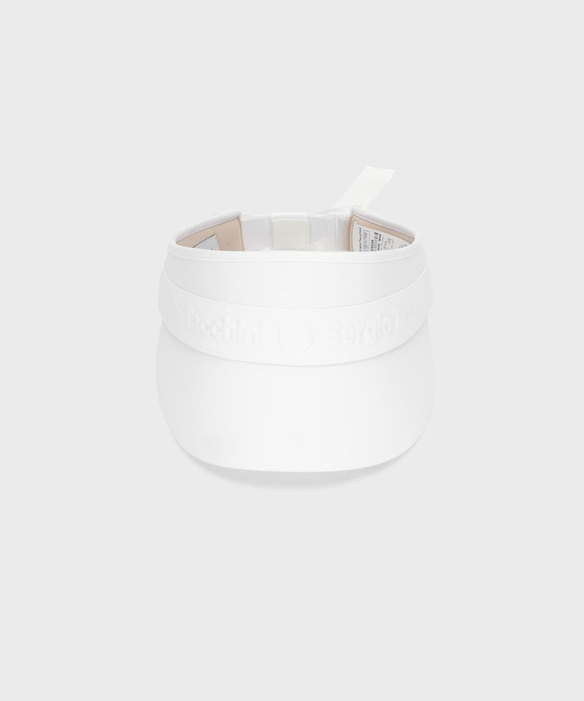 세르지오 타키니(SERGIO TACCHINI) W 리본 썬바이저 (White)