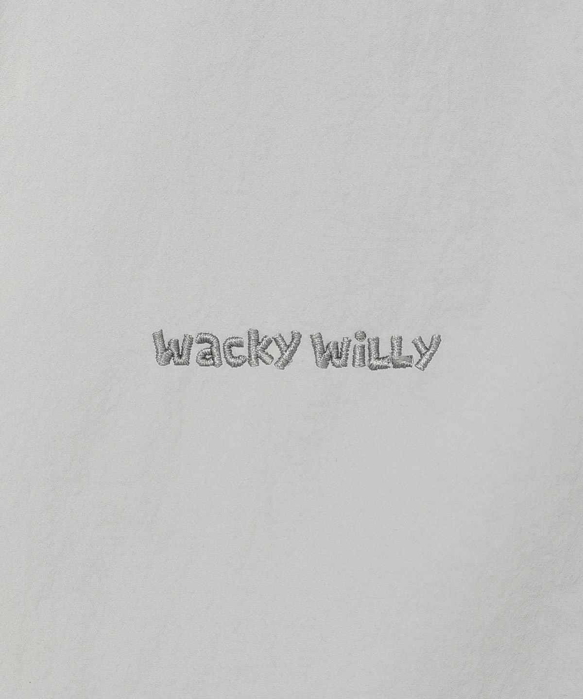 와키윌리(WACKY WILLY) 하프 슬리브 아노락 점퍼 그레이