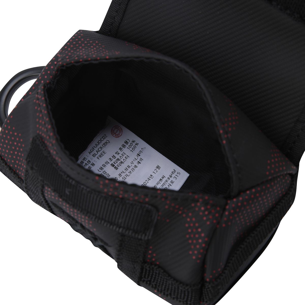 어뉴골프(ANEW GOLF) UNI MINI BOSTON SHAPE BALLCASE_BK