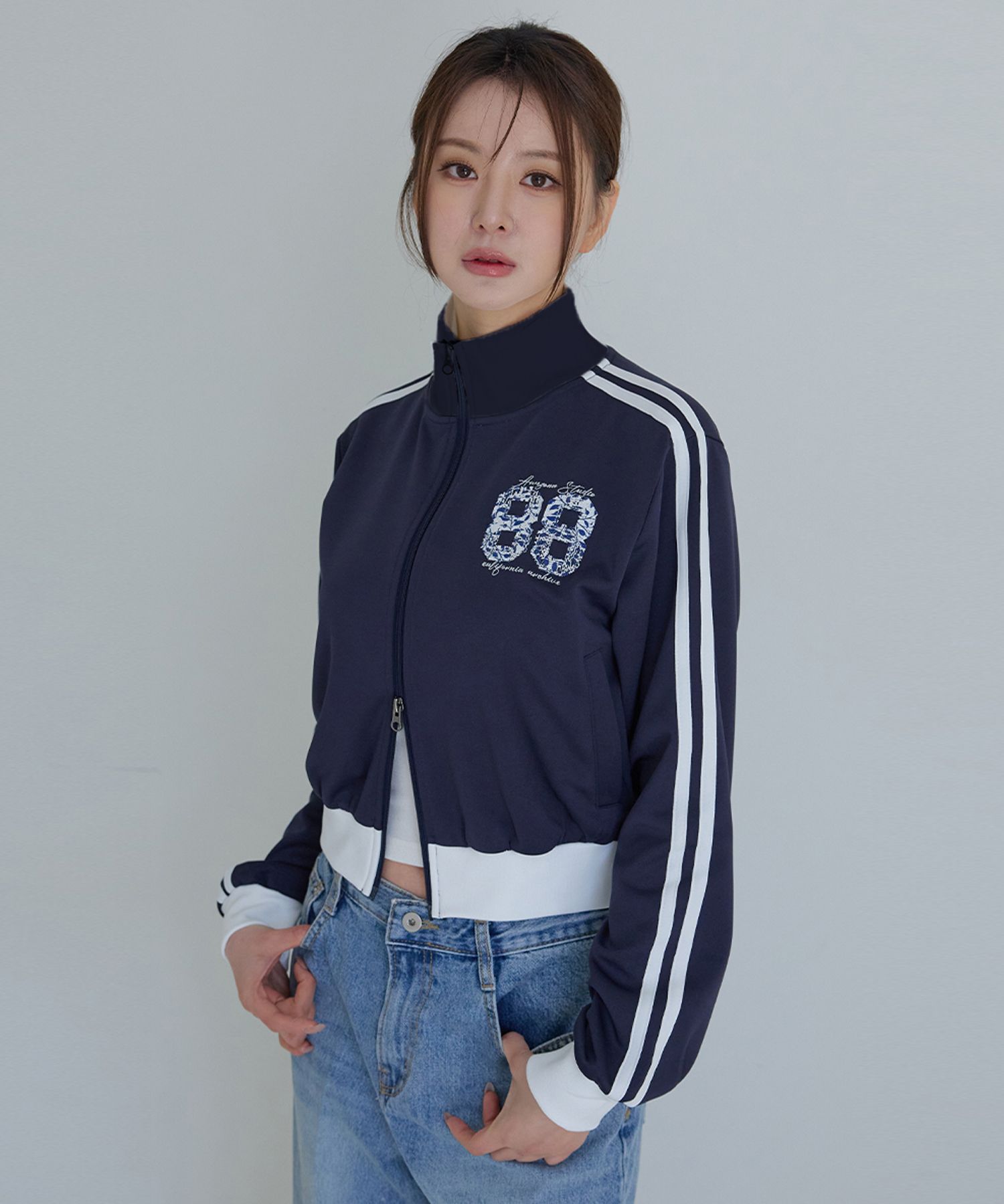 MUSINSA公式 | AWESOME STUDIO 88レーストラックジャージジャケット