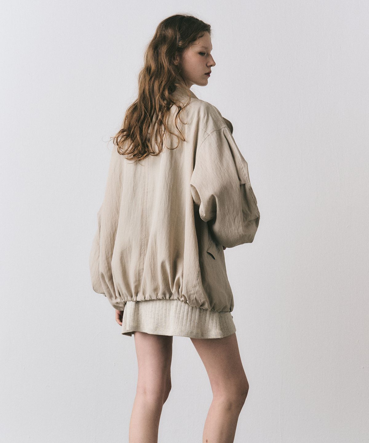 이지오 우먼(EZIO WOMEN) W Sandy Tencel Windshell_Sand Beige