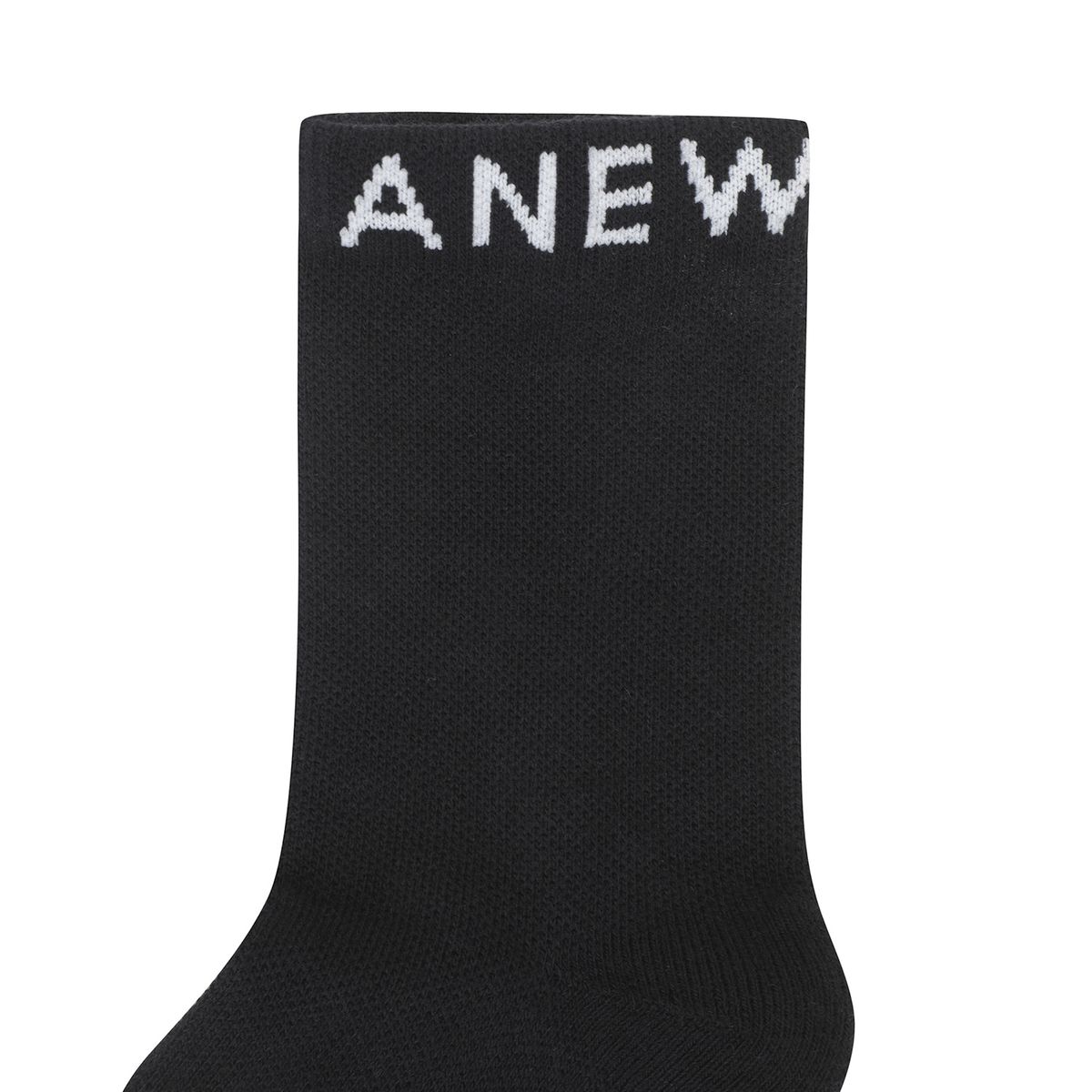 어뉴골프(ANEW GOLF) MEN ESSENTIAL MEDIUM NECK SOCKS _BK