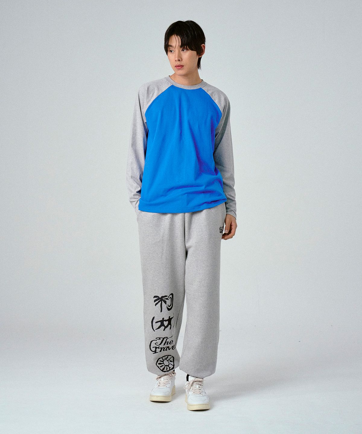 그레이버(GRAVER) [UNISEX]OF-SYMBOL 스웻 조거팬츠_2color