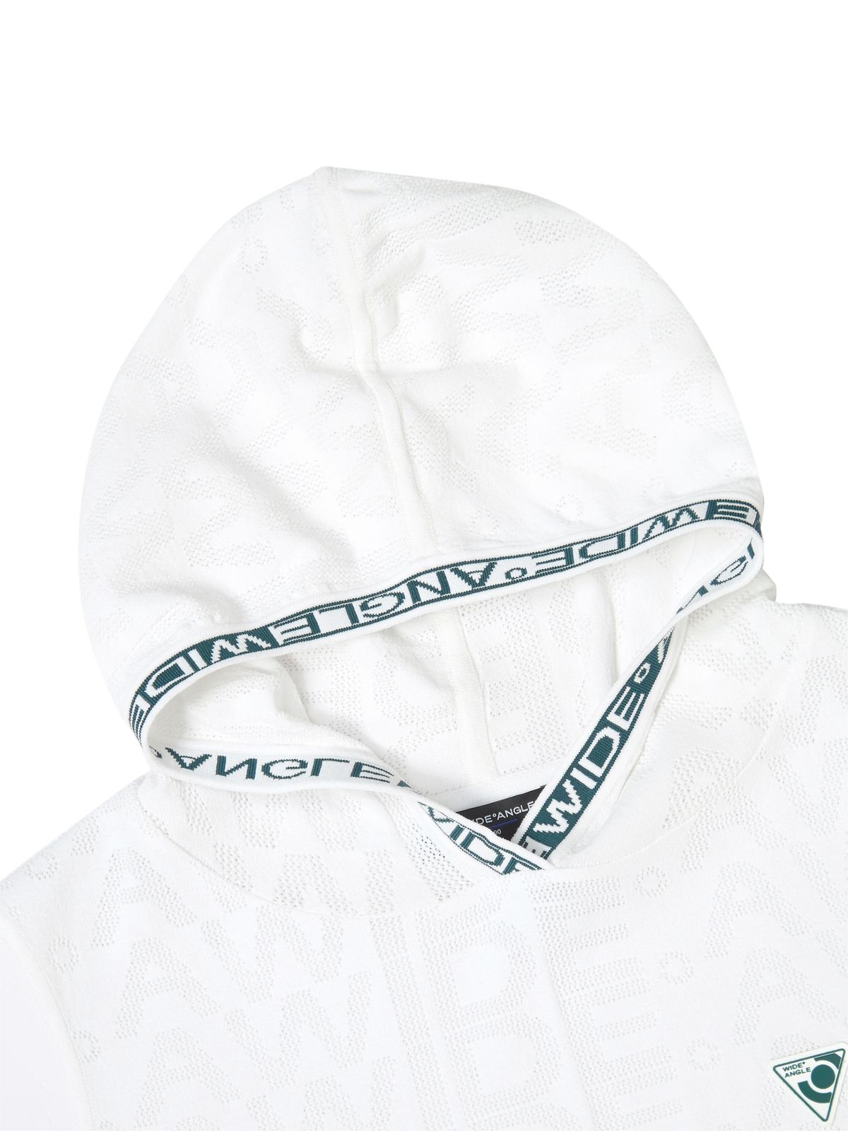 와이드앵글(WIDEANGLE) CO 후드 베스트 스웨터 L_White