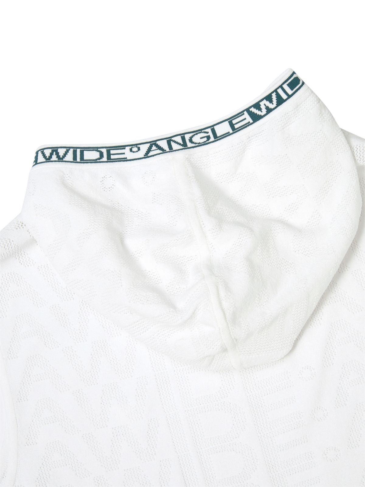 와이드앵글(WIDEANGLE) CO 후드 베스트 스웨터 L_White