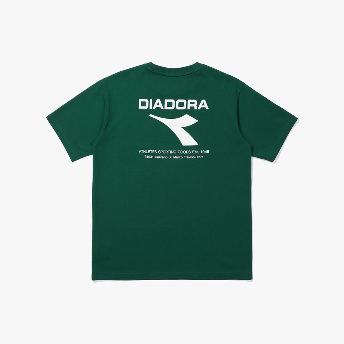 디아도라(diadora) 프리즈 레거시 반팔 티셔츠 GREEN
